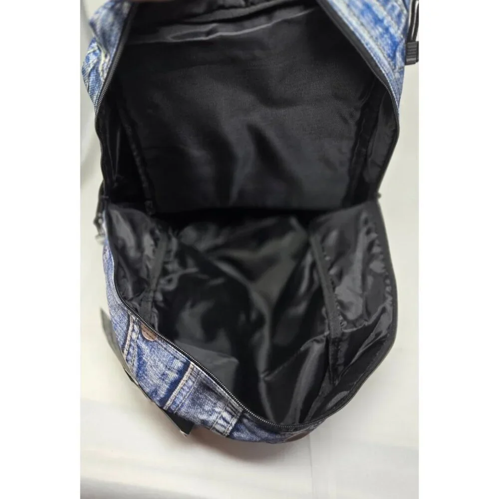 Mojo icon skull Full Size Padded school Backpack 18\